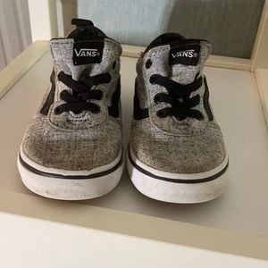 Gray Vans toddler boys